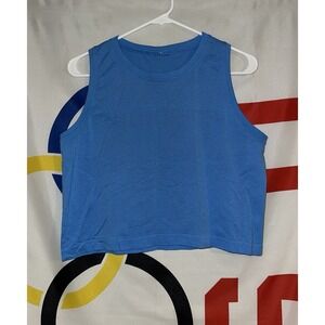Lululemon Perforated T Shirt Womens 8 Athleisure Breathable Tank Top Swiftly